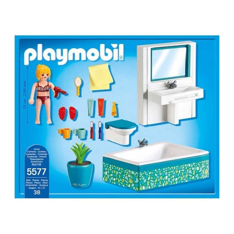 ik betwijfel het verbergen Pygmalion Playmobil Badkamer met bad-5577. Goedkoop bij Speelgoed van Zepper