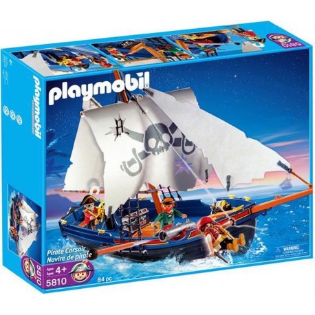 werkgelegenheid Pluche pop samenvoegen Playmobil Piratenschip - 5810. Goedkoop bij Speelgoed van Zepper