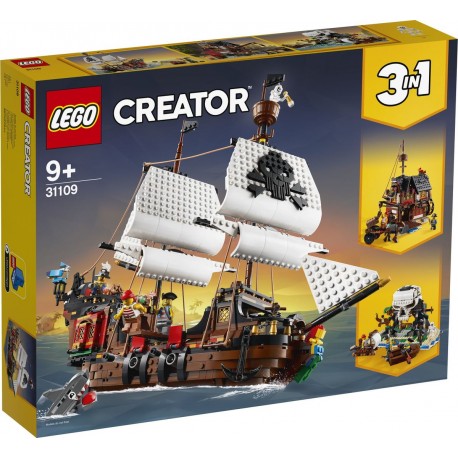 Blijven boom Post impressionisme LEGO Creator Piratenschip - 31109. Goedkoop bij Speelgoed van Zepper